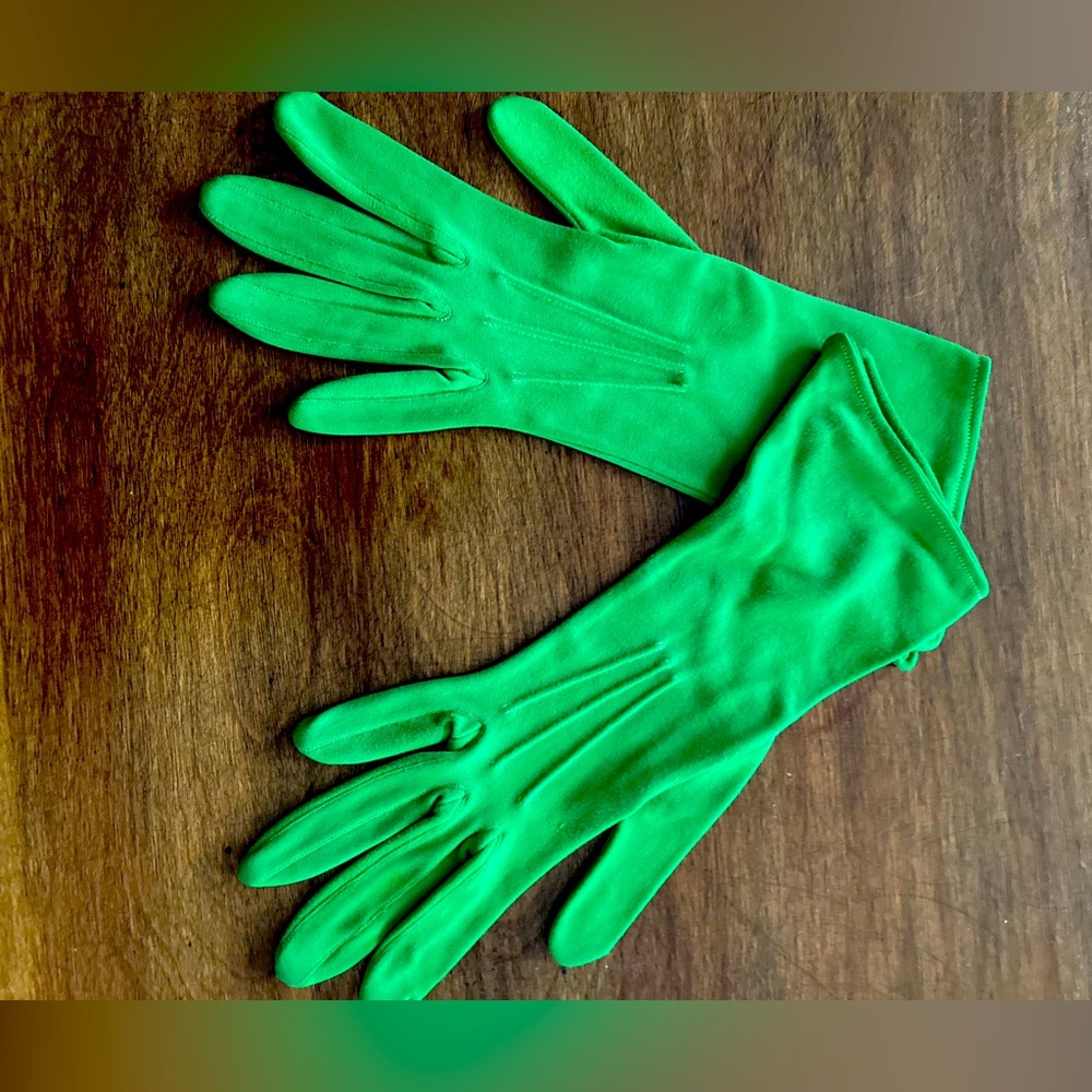 Vintage Van Raalte Amersuede gloves